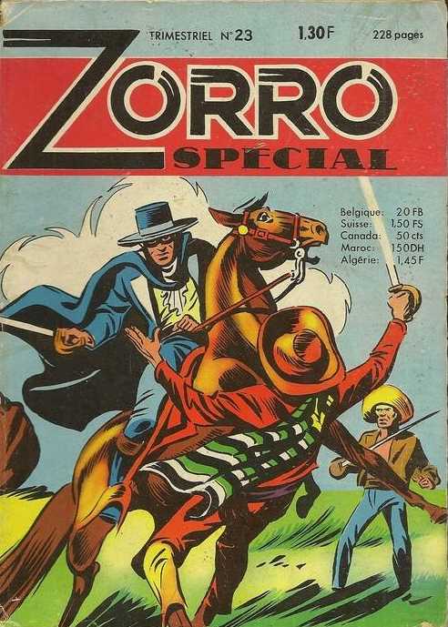 Scan de la Couverture Zorro Spcial n 23